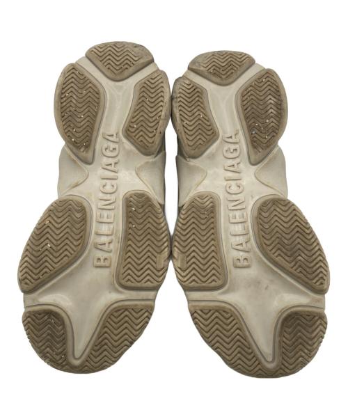 BALENCIAGA（バレンシアガ）BALENCIAGA (バレンシアガ) TRIPLE S TRAINERS ベージュ サイズ:27cmの古着・服飾アイテム