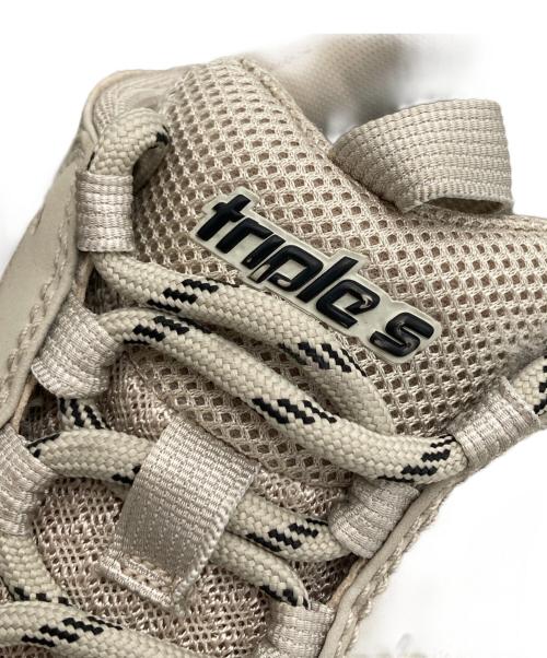 BALENCIAGA（バレンシアガ）BALENCIAGA (バレンシアガ) TRIPLE S TRAINERS ベージュ サイズ:27cmの古着・服飾アイテム