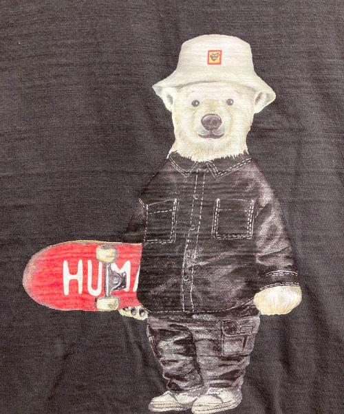 HUMAN MADE（ヒューマンメイド）HUMAN MADE (ヒューマンメイド) 白クマ半袖tシャツ ブラック サイズ:XXLの古着・服飾アイテム