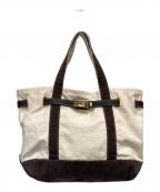 SITA PARANTICAシータパランティカ）の古着「キャンバストートバッグ」｜アイボリー