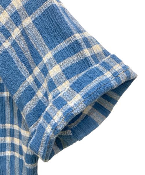 Patagonia（パタゴニア）Patagonia (パタゴニア) オーガニックコットンシャツ ブルー サイズ:Mの古着・服飾アイテム