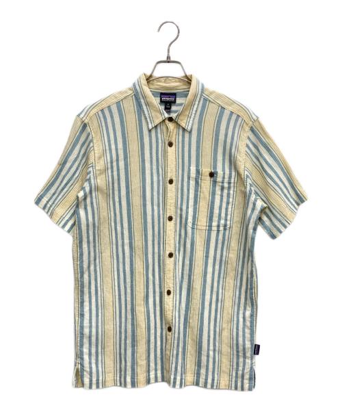 Patagonia（パタゴニア）Patagonia (パタゴニア) オーガニックコットンシャツ イエロー サイズ:Mの古着・服飾アイテム