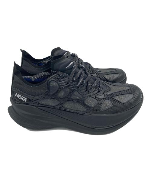 HOKAONEONE（ホカオネオネ）HOKAONEONE (ホカオネオネ) MACH X CAGED ブラック サイズ:27cmの古着・服飾アイテム