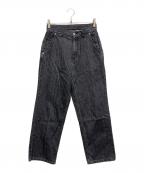 CTC STOREシーティーシーストア）の古着「DAILY DENIM TROUSERS」｜ブラック