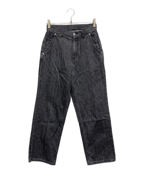 CTC STORE（シーティーシーストア）CTC STORE (シーティーシーストア) DAILY DENIM TROUSERS ブラック サイズ:Sの古着・服飾アイテム