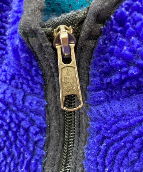 Patagonia（パタゴニア）Patagonia (パタゴニア) ベビーレトロパイルカーディガン ブルー サイズ:Mの古着・服飾アイテム