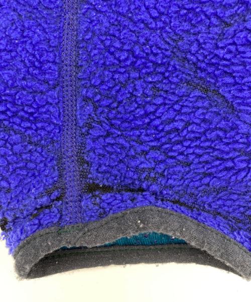 Patagonia（パタゴニア）Patagonia (パタゴニア) ベビーレトロパイルカーディガン ブルー サイズ:Mの古着・服飾アイテム