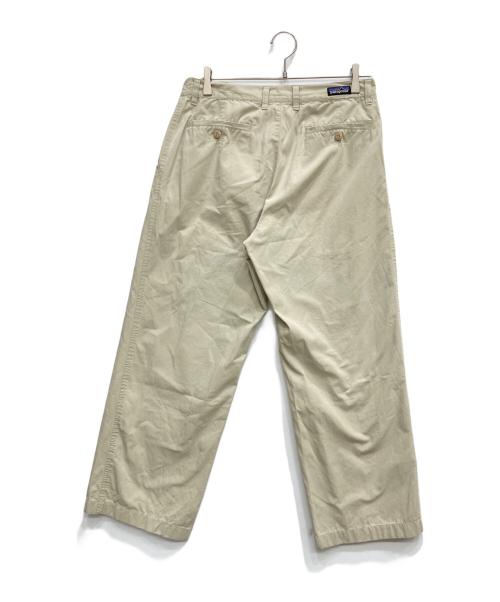 Patagonia（パタゴニア）Patagonia (パタゴニア) オーガニックコットンパンツ ベージュ サイズ:Mの古着・服飾アイテム