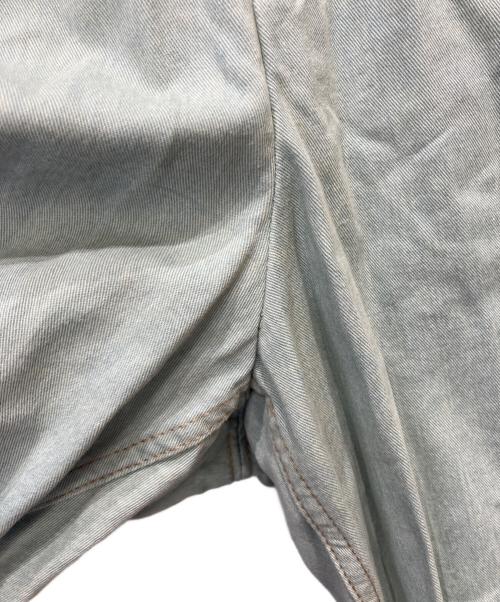 THE RERACS（ザ リラクス）THE RERACS (ザ リラクス) THE WIDE DENIM スカイブルー サイズ:46の古着・服飾アイテム