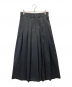 NOT CONVENTIONALノットコンベンショナル）の古着「Tuck pleats hakama pant」｜ブラック
