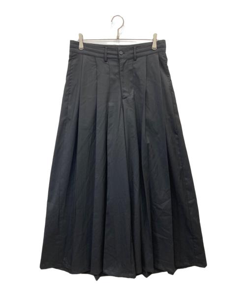 NOT CONVENTIONAL（ノットコンベンショナル）NOT CONVENTIONAL (ノットコンベンショナル) Tuck pleats hakama pant ブラック サイズ:2の古着・服飾アイテム