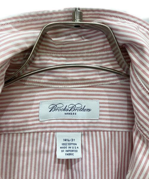 BROOKS BROTHERS（ブルックスブラザーズ）BROOKS BROTHERS (ブルックスブラザーズ) ストライプシャツ ピンク サイズ:14 2/1の古着・服飾アイテム