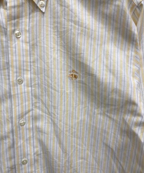 BROOKS BROTHERS（ブルックスブラザーズ）BROOKS BROTHERS (ブルックスブラザーズ) ストライプシャツ イエロー サイズ:Mの古着・服飾アイテム
