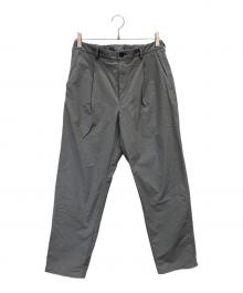 UNITED ARROWS（ユナイテッドアローズ）の古着「オニベジ1プリーツワイドテーパードパンツ」｜グレー