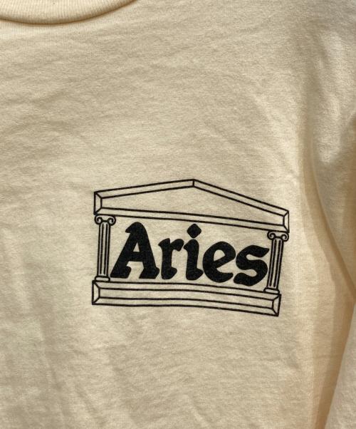 ARIES（アリーズ）ARIES (アリーズ) 長袖カットソー アイボリー サイズ:Sの古着・服飾アイテム