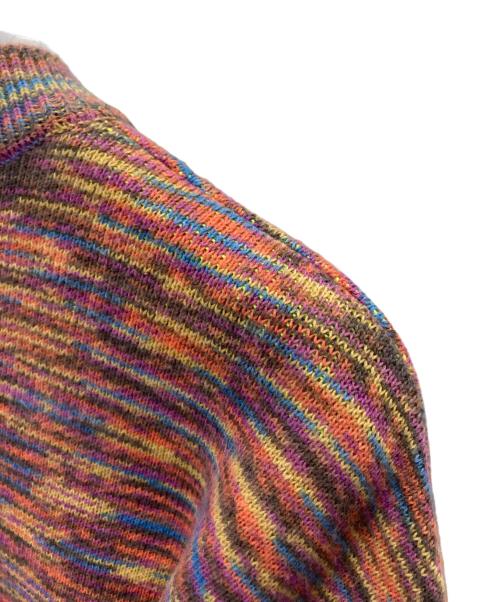 ARIES（アリーズ）ARIES (アリーズ) マルチカラーニット パープル サイズ:Sの古着・服飾アイテム