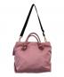 VIOLAd'ORO (ヴィオラドーロ) BIANCA 2wayトートバッグ ピンク：8000円
