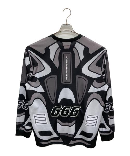 SUPREME（シュプリーム）Supreme (シュプリーム) Decals Moto Jersey ブラック サイズ:XLの古着・服飾アイテム
