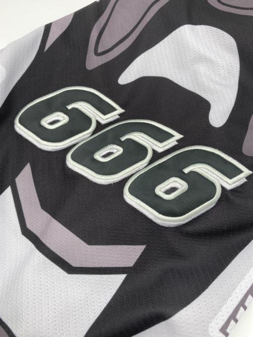 SUPREME（シュプリーム）Supreme (シュプリーム) Decals Moto Jersey ブラック サイズ:XLの古着・服飾アイテム
