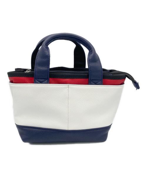 LEXUS（レクサス）LEXUS (レクサス) Admiral (アドミラル) ラウンドトートバッグ トリコロールカラーの古着・服飾アイテム