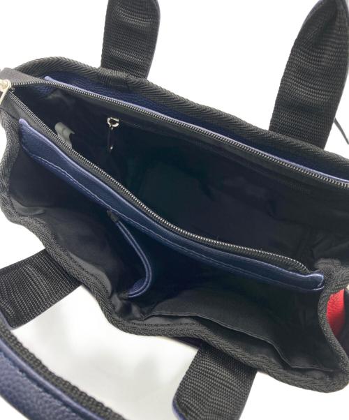LEXUS（レクサス）LEXUS (レクサス) Admiral (アドミラル) ラウンドトートバッグ トリコロールカラーの古着・服飾アイテム