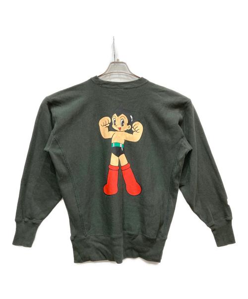 Champion（チャンピオン）Champion (チャンピオン) 鉄腕アトムコラボリバースウィーブスウェット グレー サイズ:Mの古着・服飾アイテム