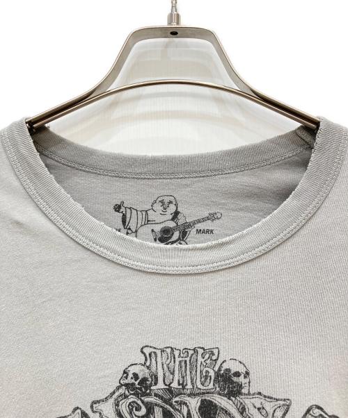 TRUE RELIGION（トゥルー レリジョン）TRUE RELIGION (トゥルー レリジョン) BUDDHA BRAND (ブッダ・ブランド) プリントTシャツ グレー サイズ:Sの古着・服飾アイテム