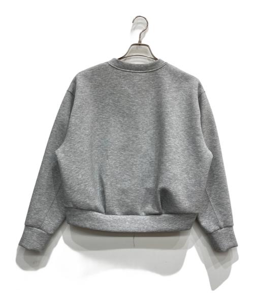 UNFILO（アンフィーロ）UNFILO (アンフィーロ) スナップカーディガン グレー サイズ:Mの古着・服飾アイテム