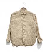 Plageプラージュ）の古着「RA/CO Sheer シャツ」｜ベージュ