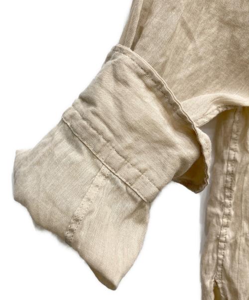 Plage（プラージュ）Plage (プラージュ) RA/CO Sheer シャツ ベージュ サイズ:表記なしの古着・服飾アイテム