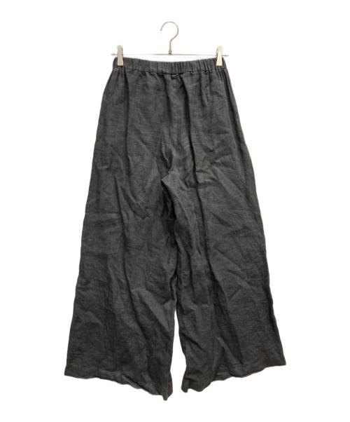 Plage（プラージュ）Plage (プラージュ) リネンワンドパンツ ブラック サイズ:SIZE 36の古着・服飾アイテム