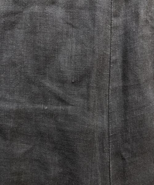 Plage（プラージュ）Plage (プラージュ) リネンワンドパンツ ブラック サイズ:SIZE 36の古着・服飾アイテム