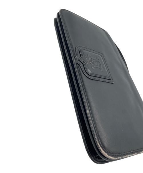 CELINE（セリーヌ）CELINE (セリーヌ) マカダムショルダーバッグ ブラックの古着・服飾アイテム