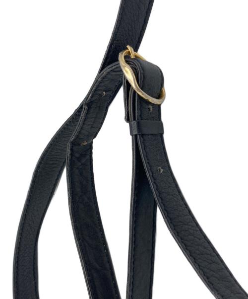 CELINE（セリーヌ）CELINE (セリーヌ) マカダムショルダーバッグ ブラックの古着・服飾アイテム