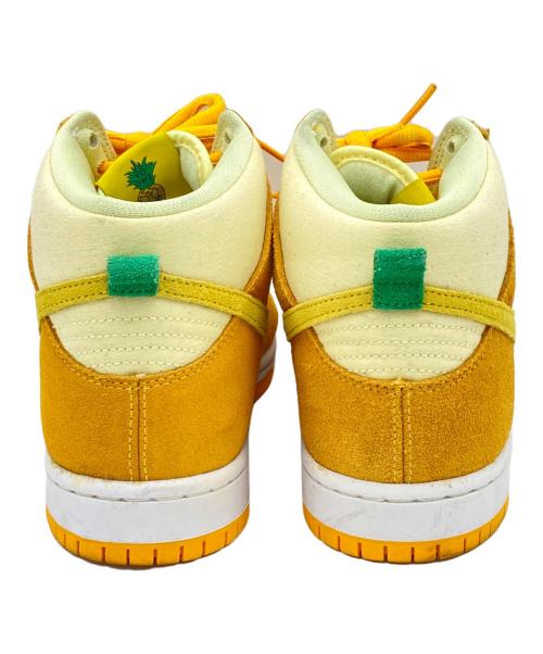 NIKE（ナイキ）NIKE (ナイキ) ハイカットスニーカー イエロー サイズ:26CMの古着・服飾アイテム