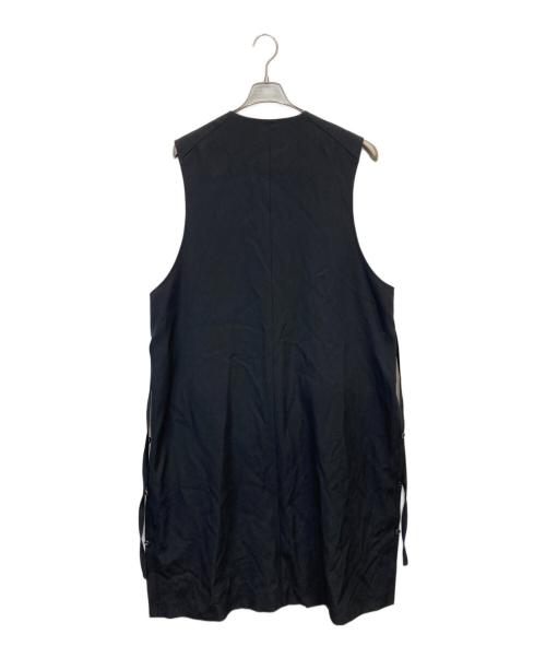 SUBLATIONS（サブレーションズ）SUBLATIONS (サブレーションズ) スリーブレスロングコート ブラック サイズ:2の古着・服飾アイテム