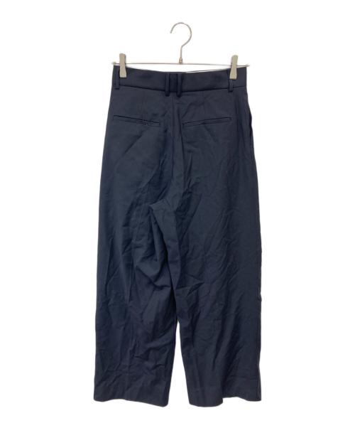 NEAU（ニュー）NEAU (ニュー) Tuck wide trousers ネイビー サイズ:1の古着・服飾アイテム