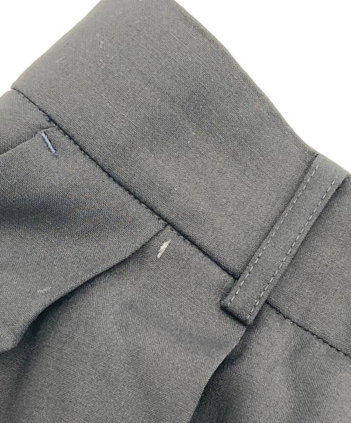 NEAU（ニュー）NEAU (ニュー) Tuck wide trousers ネイビー サイズ:1の古着・服飾アイテム