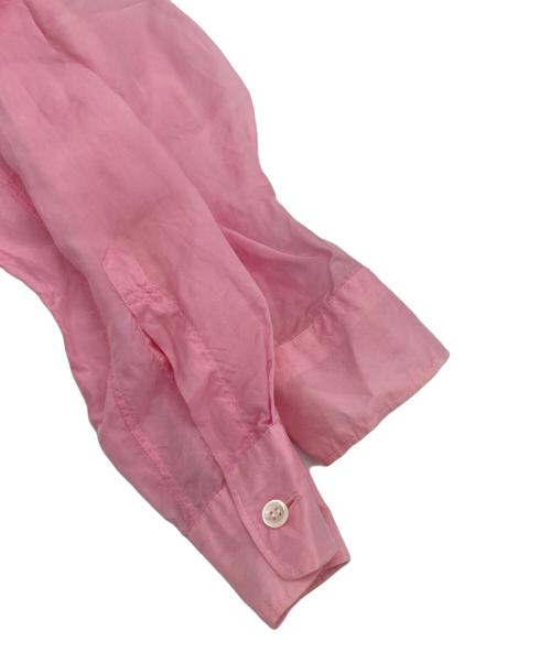 COMME des GARCONS HOMME PLUS（コムデギャルソンオムプリュス）COMME des GARCONS HOMME PLUS (コムデギャルソンオムプリュス) 切替シャツ ピンク サイズ:Sの古着・服飾アイテム