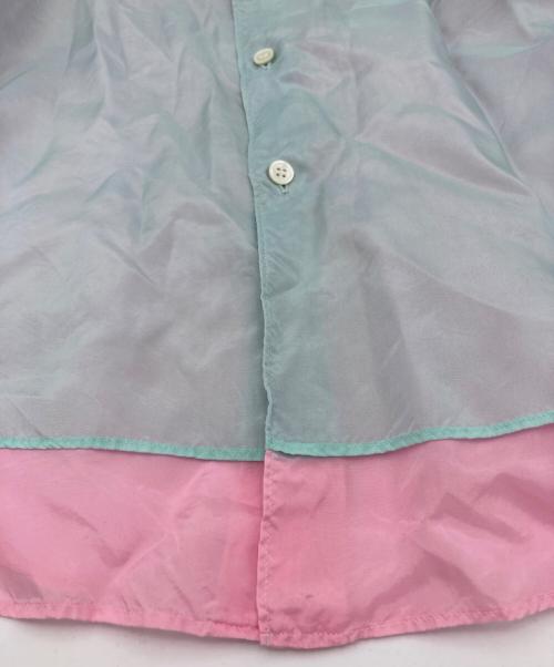 COMME des GARCONS HOMME PLUS（コムデギャルソンオムプリュス）COMME des GARCONS HOMME PLUS (コムデギャルソンオムプリュス) 切替シャツ ピンク サイズ:Sの古着・服飾アイテム