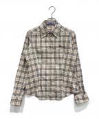 BURBERRY LONDONバーバリーロンドン）の古着「ノヴァチェックシャツ」｜ベージュ