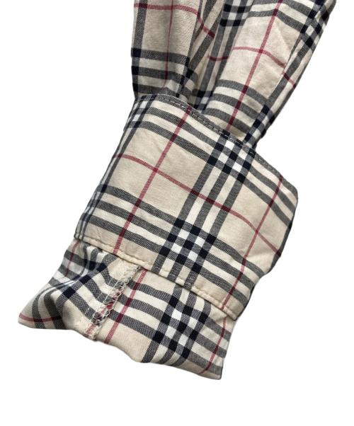 BURBERRY LONDON（バーバリーロンドン）BURBERRY LONDON (バーバリーロンドン) ノヴァチェックシャツ ベージュ サイズ:Mの古着・服飾アイテム