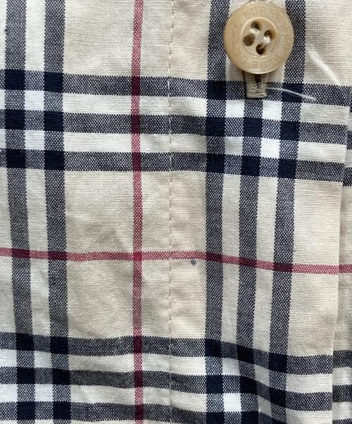 BURBERRY LONDON（バーバリーロンドン）BURBERRY LONDON (バーバリーロンドン) ノヴァチェックシャツ ベージュ サイズ:Mの古着・服飾アイテム
