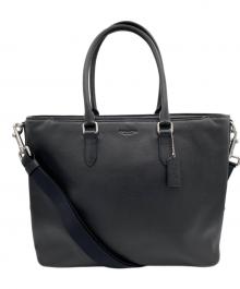 COACH（コーチ）の古着「ベゲットビジネストートバッグ」｜ブラック