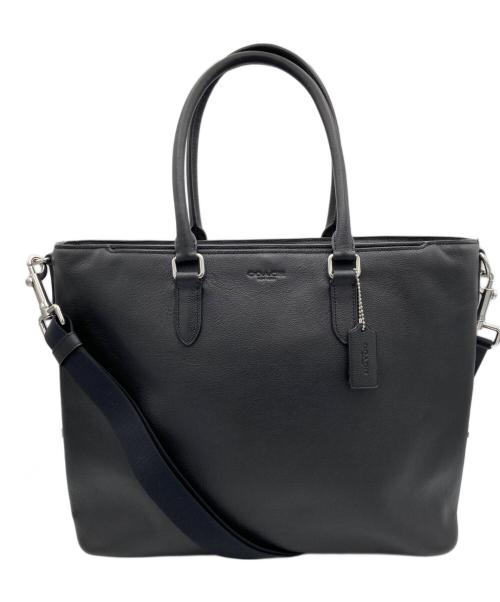 COACH（コーチ）COACH (コーチ) ベゲットビジネストートバッグ ブラックの古着・服飾アイテム