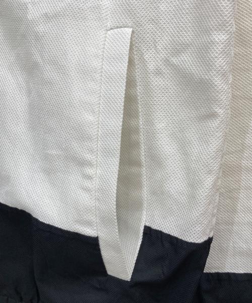 JIL SANDER（ジルサンダー）JIL SANDER (ジルサンダー) バイカラーシャツブルゾン ホワイト サイズ:表示なしの古着・服飾アイテム