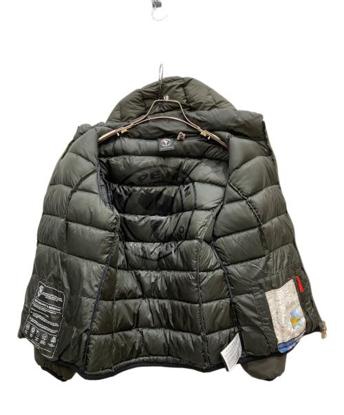 CAPEHORN（ケープホーン）CAPEHORN (ケープホーン) ダウンジャケット カーキ サイズ:44の古着・服飾アイテム