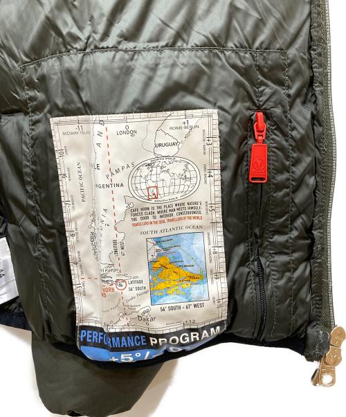 CAPEHORN（ケープホーン）CAPEHORN (ケープホーン) ダウンジャケット カーキ サイズ:44の古着・服飾アイテム