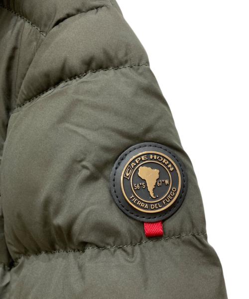 CAPEHORN（ケープホーン）CAPEHORN (ケープホーン) ダウンジャケット カーキ サイズ:44の古着・服飾アイテム