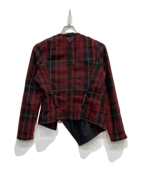 DIESEL（ディーゼル）DIESEL (ディーゼル) ジャケット レッド サイズ:XSの古着・服飾アイテム